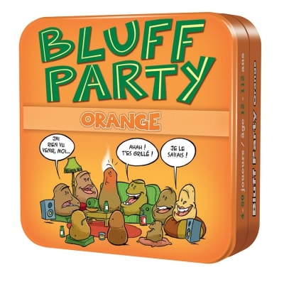 jeu de societe Bluff Party Orange