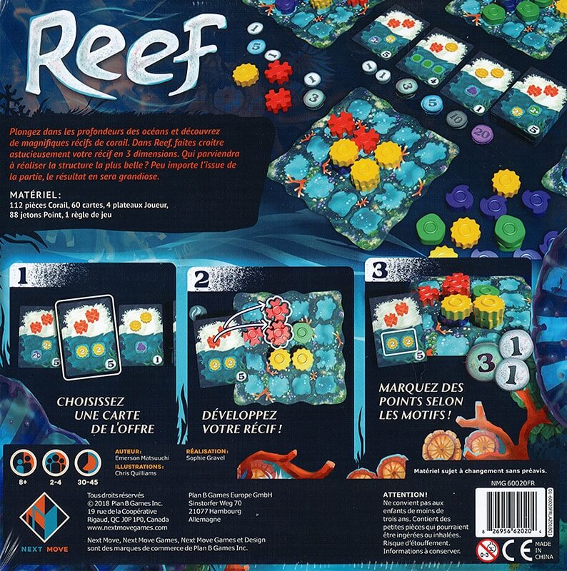 regle Reef jeu de société